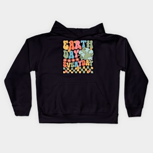 Earth Day Everyday Earth Day 2024 Environment Kids Hoodie